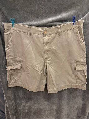 Cherokee Tan Cargo Shorts with Multiple Pockets